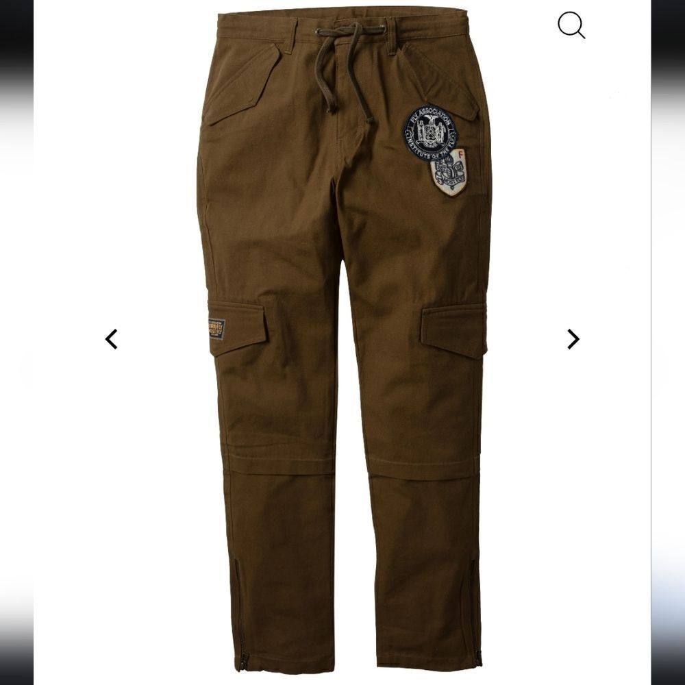 275 NWT Circle Of Fly Cargo Pant Size 38 Color Olive